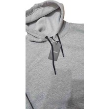 Orijinal Kapsonlu Şardonlu Kanguru Cep Sweat