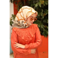 Kemer Desen Twill Ipek Eşarp