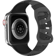Nextron Apple Watch 10 42MM 6-7-8-9-Se Uyumlu 38-40-41MM Uyumlu Yılan Desenli Silikon Kordon