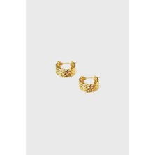 Glare Jewellery Sard Altın Kaplama Küpe