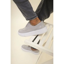 Shoecide SHO149 Bağcıklı Spor Klasik Rbt Change Over Erkek Ayakkabı Bej