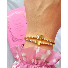 Sirius Jewelry Shop 316L Çelik Butterfly Çelik Kelepçe Bileklik