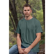 Zestia  T-Shirt,Babs Bunny Tasarım Baskılı,Regular,  Pamuk,Yeşil T-Shirt No:545