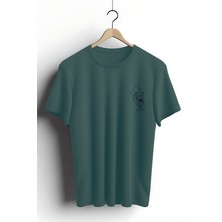 Zestia T-Shirt,Beep Beep Tasarım Baskılı,Regular,  Pamuk,Yeşil T-Shirt No:550