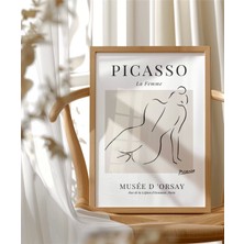 Çerçevesiz Poster Picasso La Femme