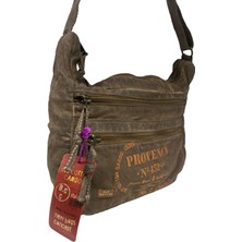 Old Cotton Cargo Vintage Eskitme Salaş Günlük Gezi Okul Postacı Çantası 28 cm x 26 cm
