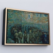 Miyrem canvas Serie  Vincent Van Gogh Tutuklular Çemberi Tablo - Prisoners' ROUND-7180