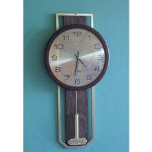 HS Demirci Geyikli Duvar Saati Sarkaçlı ALK1579 Dekoratif Hediyelik