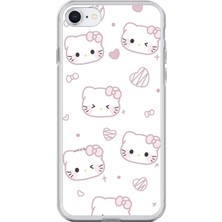 Dali Design iPhone 6s Uyumlu Şeffaf Kılıf Hello Kitty Tasarımlı