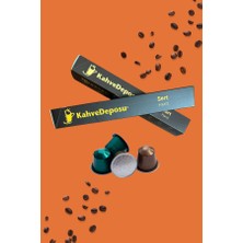 Kahve Deposu Nespresso Uyumlu Kapsül Kahve 10’lu Kutu (Sert)
