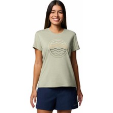 Columbia Sloan Ridge Graphic Kadın Kısa Kollu Teknik Üst