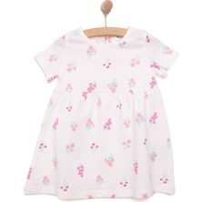 Hellobaby Basic Kız Çiçek Desenli Elbise Kız Bebek