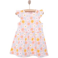 Hellobaby Basic Kız Papatya Desenli Elbise Kız Bebek