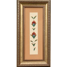 E38 El Işçiliği Suluboya Tablo 16 x 33   cm  - 6212