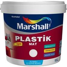 Marshall Plastik Mat Silinebilir Iç Cephe Boyası 7,5 Lt