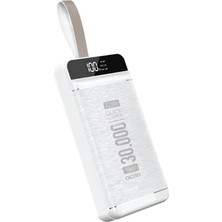 kzy mobilyal Powerway QC30 30000 Mah Di̇ji̇tal Göstergeli Ekran Powerbank