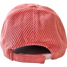 Ceeldu Unisex Fitilli Kadife Spor Şapka - Pembe