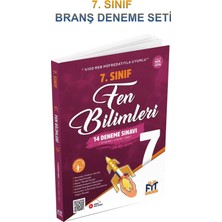 7. Sınıf Branş Deneme Seti | Türkçe, Matematik, Fen, Ingilizce, Sosyal Bilgiler Deneme Seti Kitabı