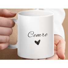 Cemre Isimli Kupa Bardak, Isimli Bardak, Hediye Kupa Bardak, Kahve Kupa Bardak
