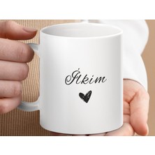 Ilkim Isimli Kupa Bardak, Isimli Bardak, Hediye Kupa Bardak, Kahve Kupa Bardak