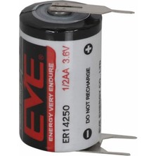 Eve 3.6V ER14250/3PT Lithium Pil
