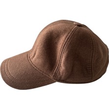 Ceeldu  Polo Kışlık Kaşe Dokulu 6 Parça Kep - Kahverengi