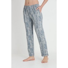 Etoile Kadın Pamuklu Devetüyü Pijama Altı Bordo 1004