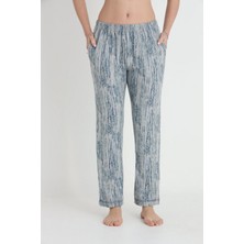 Etoile Kadın Pamuklu Devetüyü Pijama Altı Bordo 1004