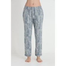 Etoile Kadın Pamuklu Devetüyü Pijama Altı Bordo 1004