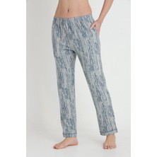 Etoile Kadın Pamuklu Devetüyü Pijama Altı Bordo 1004