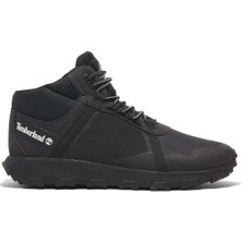Timberland Erkek Siyah Timberland Winsor Trail Mıd Lace Up Waterproof Siyah Erkek Bot