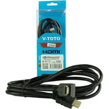 Powermaster L Uçlu HDMI Kablo 1.5 Metre