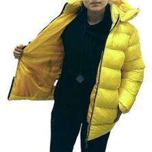 TrendAll Butik  Çocuk Parlak Sarı Mont 8-9 Yaş - Sarı