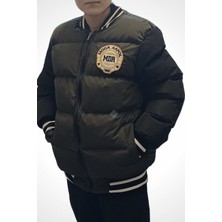 TrendAll Butik Haki Yeşil Kolej Mont 8-9 Yaş - Haki