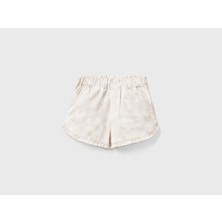 United Colors Of Benetton Kadın / Kız Krem Şort (Model Kodu: 223P4I8BC901A )