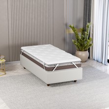 Mobpazar Serap Yatak Pedi Full Ortopedik 110 x 190 cm Örme Kumaşlı Nefes Alan Yapı ile Konforlu Uyku