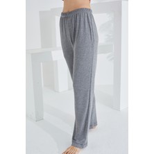 Etoile Kadın Pamuklu Devetüyü Pijama Altı Bordo 1001