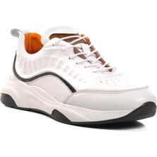 Premium 495 M Beyaz  Deri Erkek Sneaker