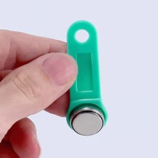 Robiz RW1990A Ibutton Tag Id Değiştirilebilir  Asansör Anahtar Güvenlik Akbil Personel Takip Kapı Giriş Kontrol Key Otobüs Yolcu Geçiş Elektronik Kilit Anahtarı