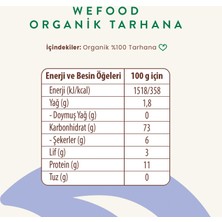 Wefood Kids Organik Bebek Tarhanası 400 gr 8683347030552