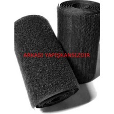 Doğa 2 cm Siyah Cırt, Cırt Bant 25 Metre, Örgü ve Kanca Takım