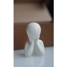Sanatla Aile Bağlarını Buluşturan El Yapımı Soyut Aile Heykeli