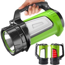 Powermaster Şarjlı Ledli Uzun Menzilli Kamp Tipi Işıldak Fener  JS-881B
