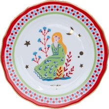 Baci Milano Zodiac Vibe Pasta Tabağı Başak Burcu 16 cm