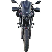 B1 Moto Bajaj Pulsar N 250 Kısa Siperlik Camı 2022-2024 Uyumlu- Füme