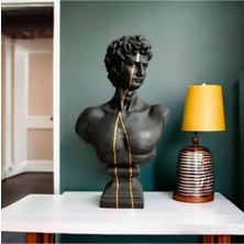 Dekoratif Davut Büst Heykel