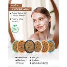 Magic Women Süngerli Doğal Sabun Ballı Eşek Sütlü