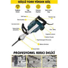 Assur 1800W Darbeli 16 Kg Kırıcı Delici Hilti
