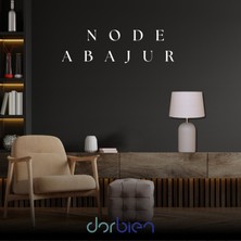 Dorbien Node Abajur E14 6W 30cm Ahşap Krem Dorbien-ML-2549-16205