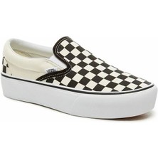 Vans Ua Classic Slip-On Platform VN00018EBWW1 Beyaz Günlük Sneaker Ayakkabı